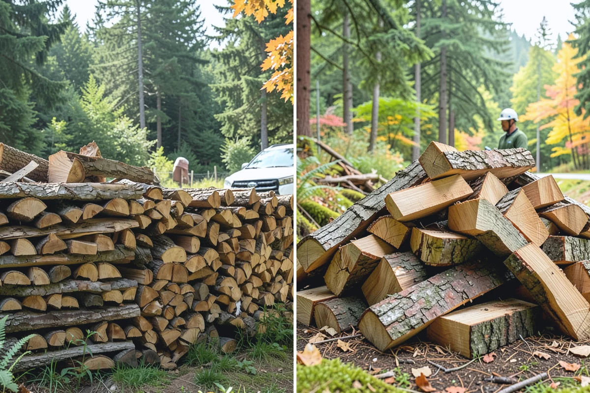 Rick of Firewood in Granite Falls, Snohomish County, WA - Place your rick order and choose a drop-off time
