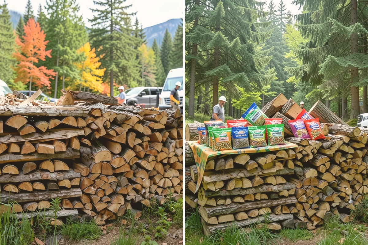 Rick of Firewood in Lynnwood, Snohomish County, WA - Place your rick order and choose a drop-off time