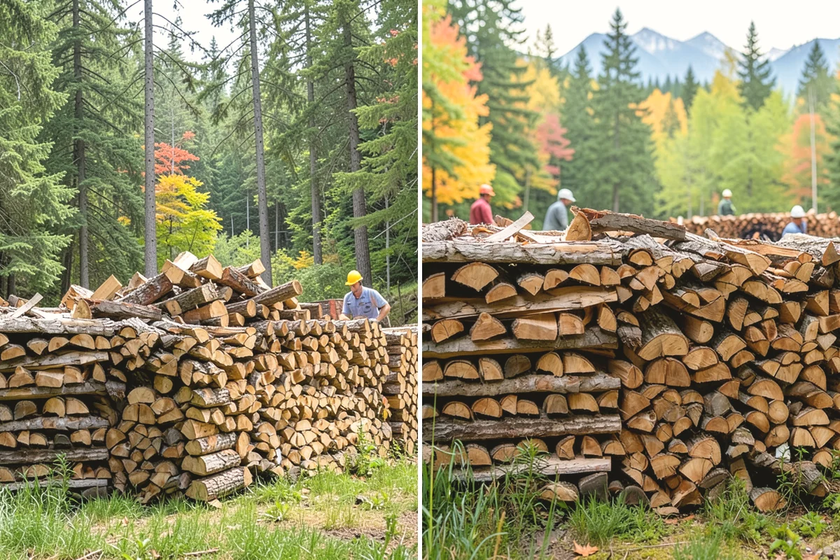 Rick of Firewood in Mercer Island, King County, WA - Place your rick order and choose a drop-off time