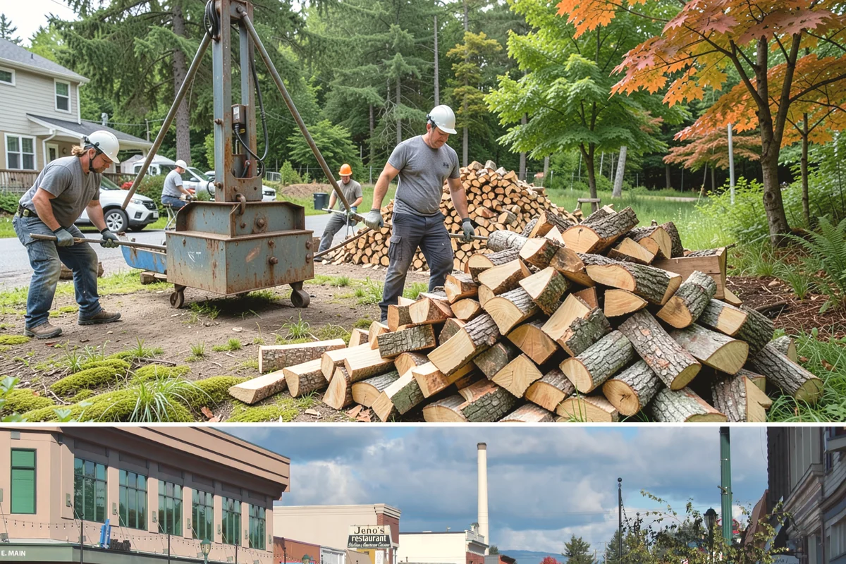 Rick of Firewood in Monroe, Snohomish County, WA - A rick is a smart mid-fall purchase to build your supply ahead of peak winter demand.