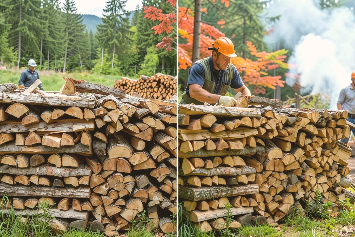 Rick of Firewood in Mount Vernon, Skagit County, WA - Place your rick order and choose a drop-off time