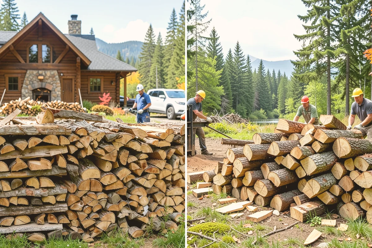 Rick of Firewood in Newcastle, King County, WA - Place your rick order and choose a drop-off time