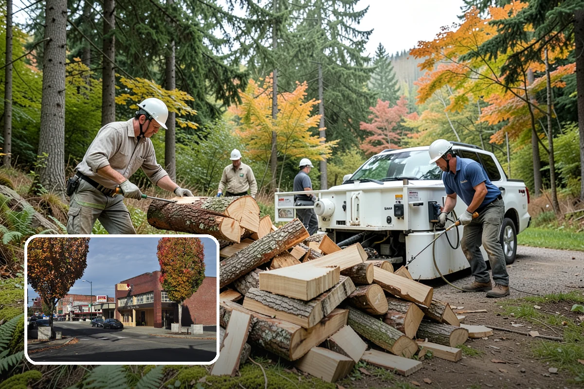 Rick of Firewood in Puyallup, Pierce County, WA - A generous row of wood without a full-cord commitment