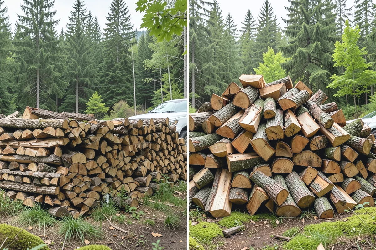 Rick of Firewood in Roy, Pierce County, WA - Place your rick order and choose a drop-off time