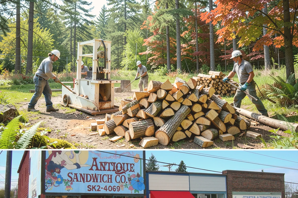 Rick of Firewood in Ruston, Pierce County, WA - A rick is a smart mid-fall purchase to build your supply ahead of peak winter demand.