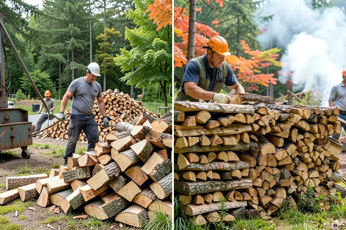 Rick of Firewood in Shoreline, King County, WA - Place your rick order and choose a drop-off time