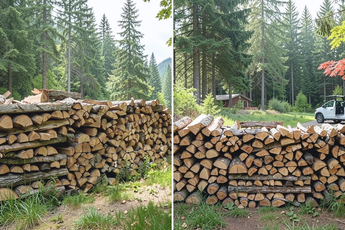 Rick of Firewood in Skykomish, King County, WA - Place your rick order and choose a drop-off time