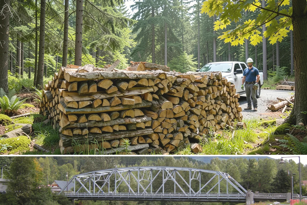 Rick of Firewood in Skykomish, King County, WA - A rick is a smart mid-fall purchase to build your supply ahead of peak winter demand.