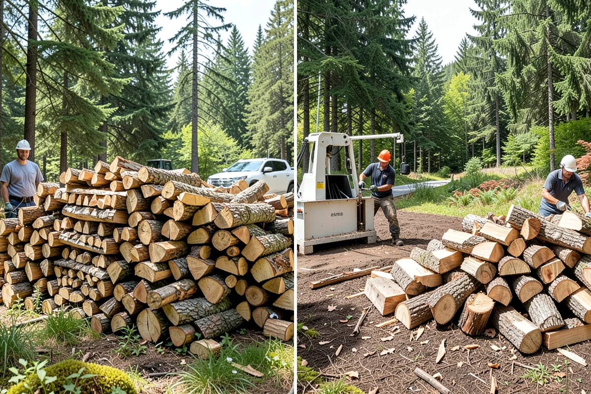 Rick of Firewood in Snoqualmie, King County, WA - Place your rick order and choose a drop-off time