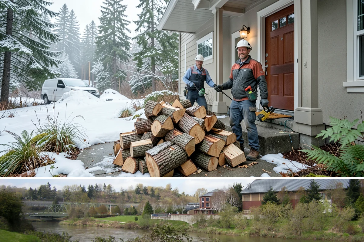 Rick of Firewood in Tukwila, King County, WA - A rick is a smart mid-fall purchase to build your supply ahead of peak winter demand.