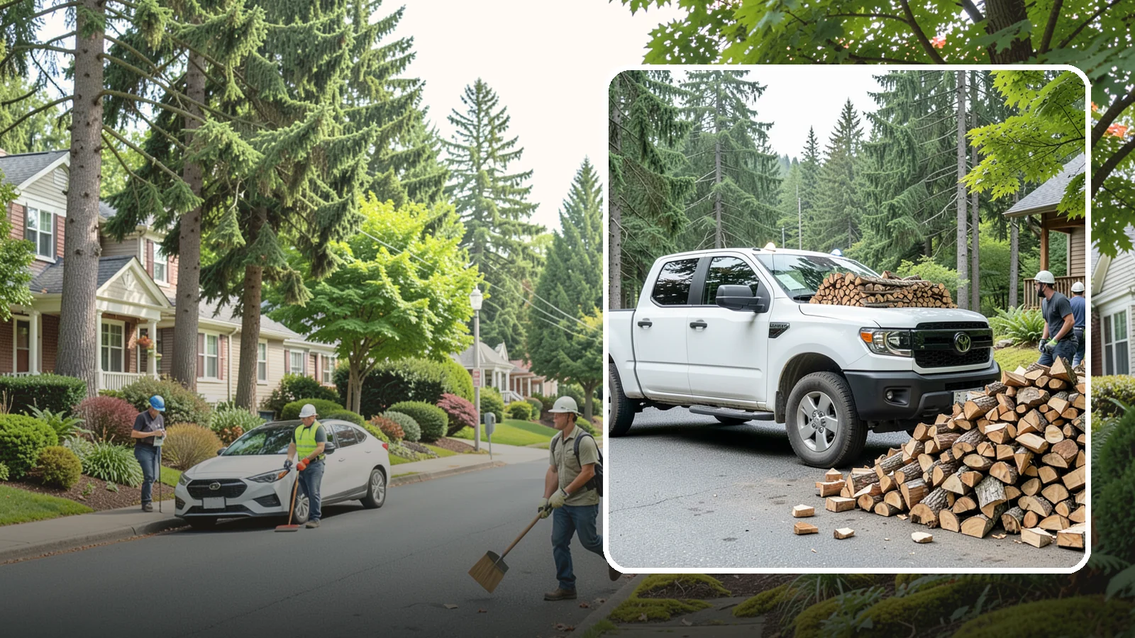 Rural Delivery in Beaux Arts Village, King County, WA - Firewood hauled out to rural properties and addresses beyond standard delivery zones.