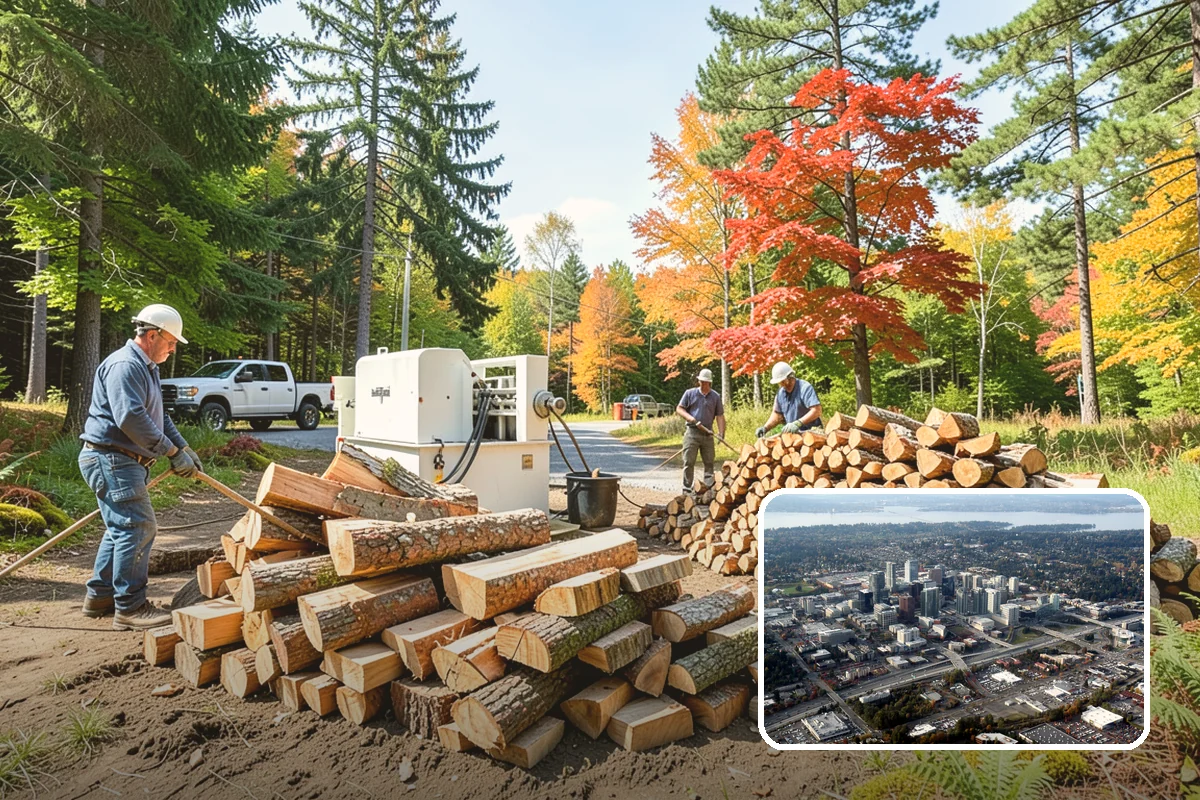 Rural Delivery in Bellevue, King County, WA - Reaches addresses beyond typical zones