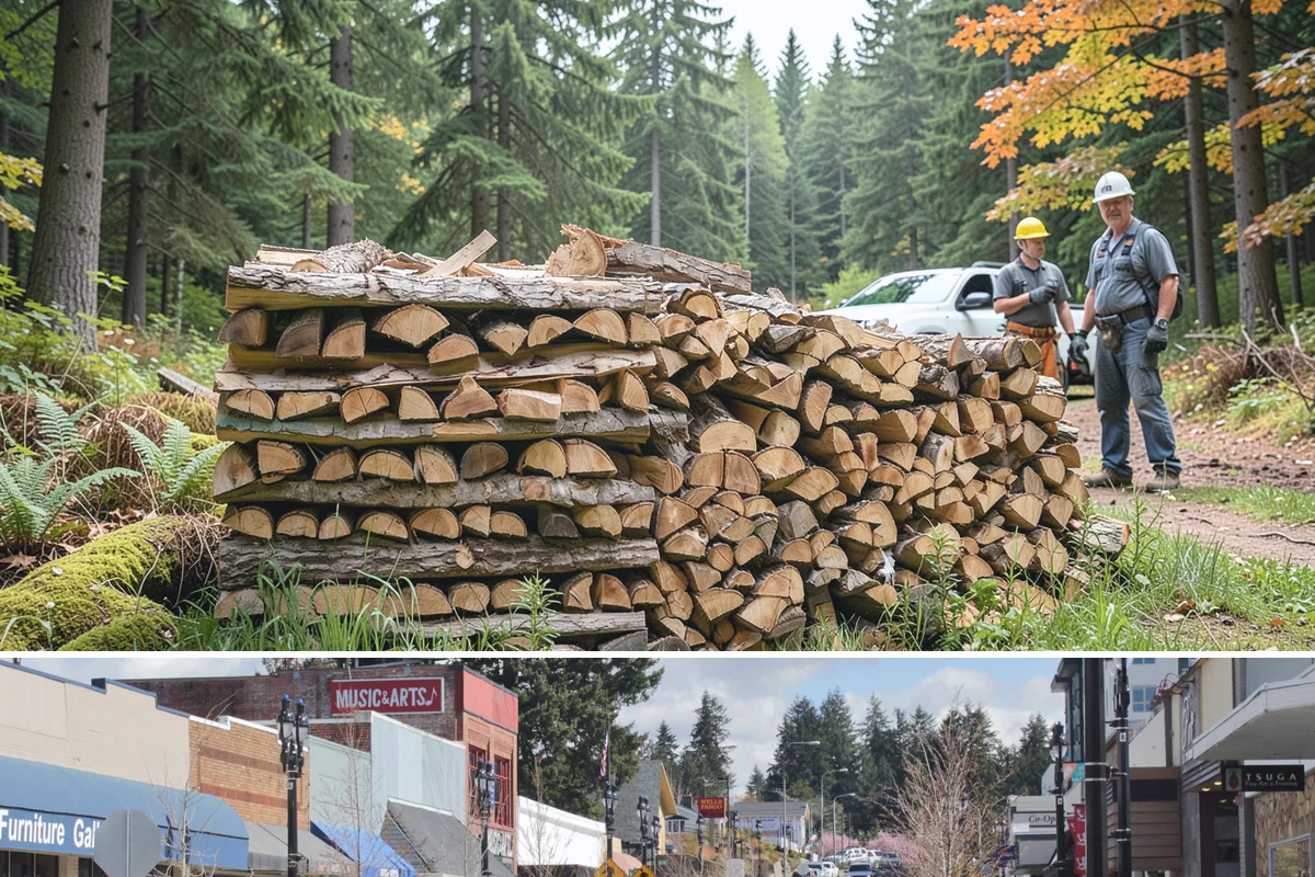 Rural Delivery in Bothell, King County, WA - Best arranged before winter, when rural roads grow harder to travel.