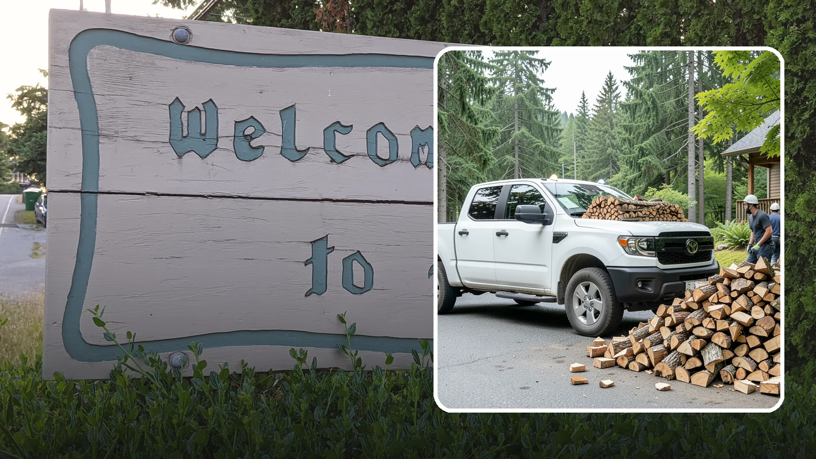 Rural Delivery in Brier, Snohomish County, WA - Firewood hauled out to rural properties and addresses beyond standard delivery zones.