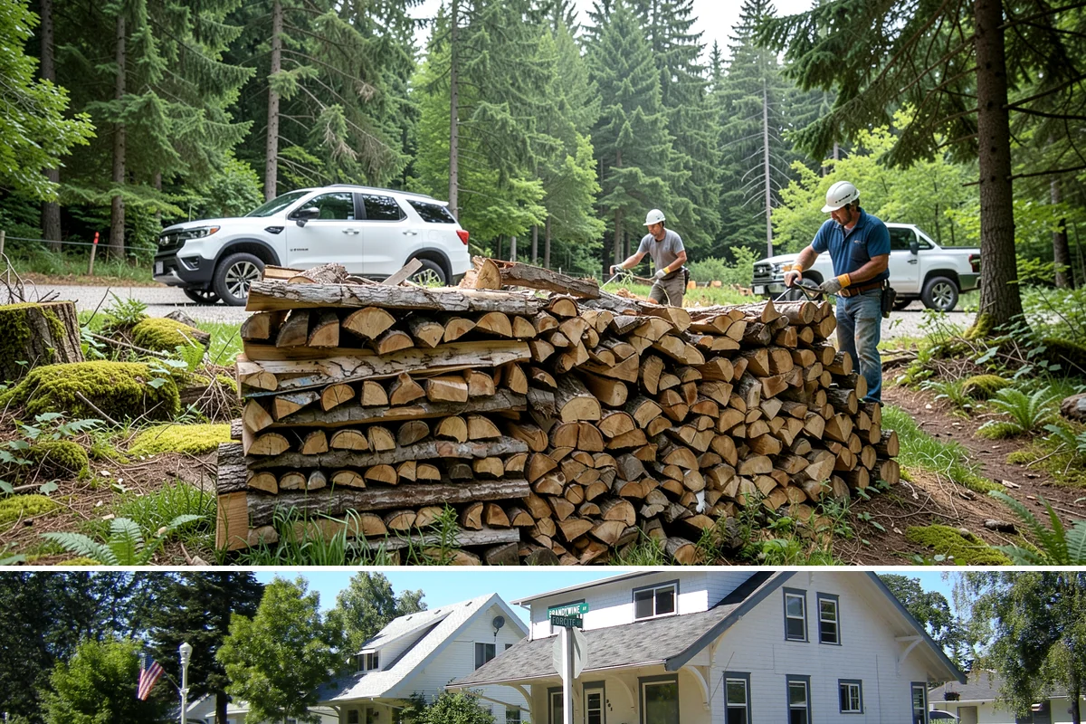 Rural Delivery in DuPont, Pierce County, WA - Best arranged before winter, when rural roads grow harder to travel.