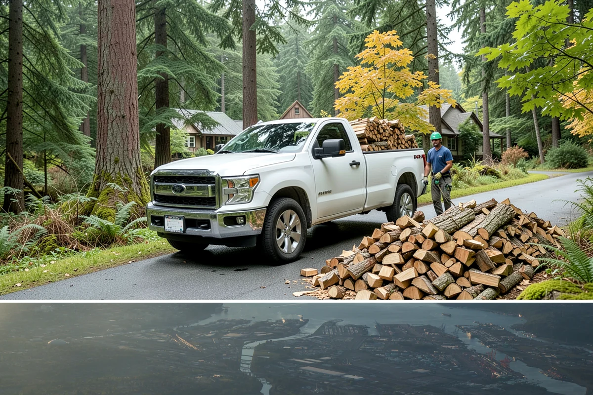 Rural Delivery in Fife, Pierce County, WA - Best arranged before winter, when rural roads grow harder to travel.