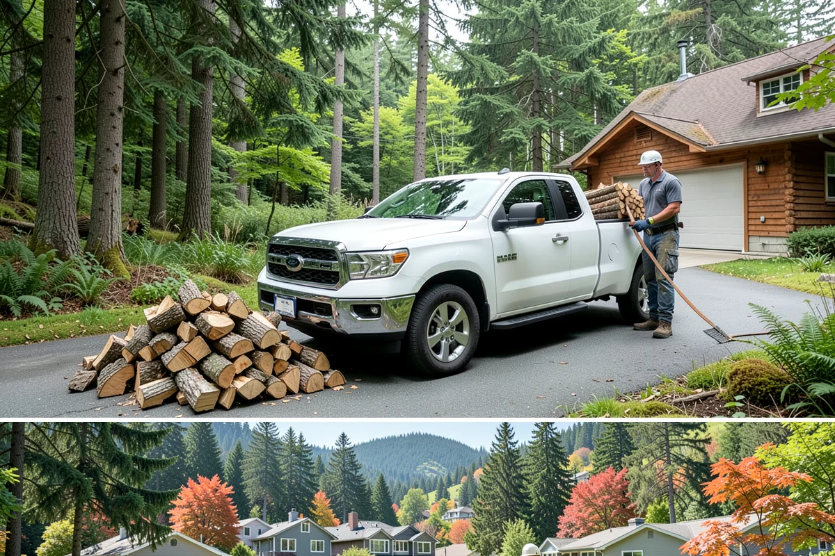 Rural Delivery in Fircrest, Pierce County, WA - Best arranged before winter, when rural roads grow harder to travel.
