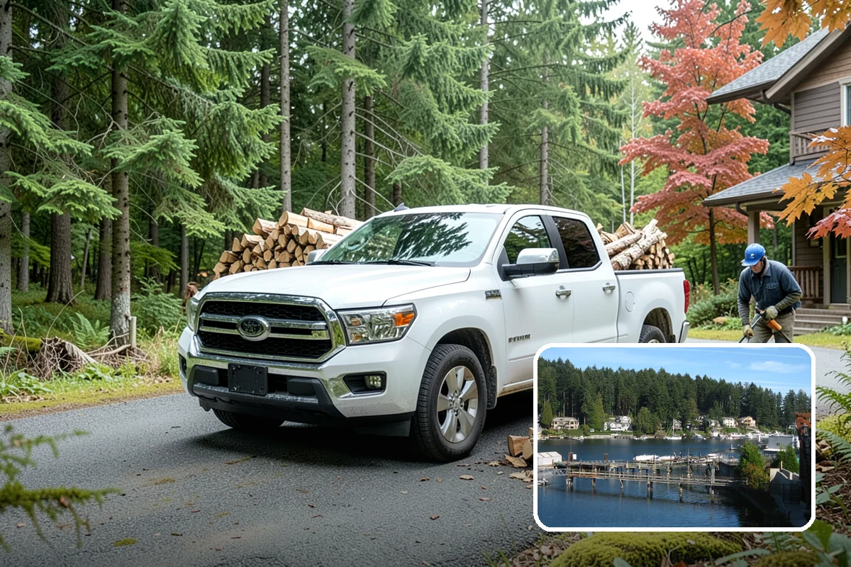 Rural Delivery in Gig Harbor, Pierce County, WA - Reaches addresses beyond typical zones