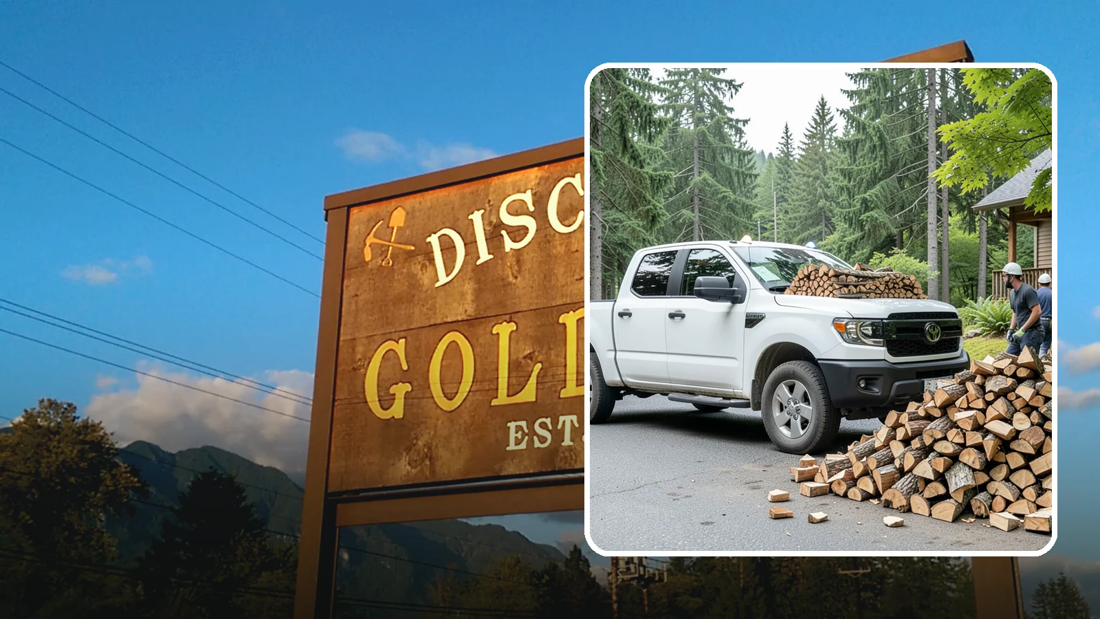 Rural Delivery in Gold Bar, Snohomish County, WA - Firewood hauled out to rural properties and addresses beyond standard delivery zones.