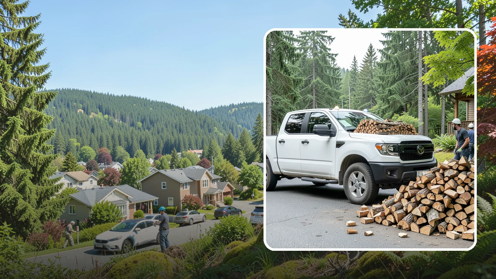 Rural Delivery in Index, Snohomish County, WA - Firewood hauled out to rural properties and addresses beyond standard delivery zones.