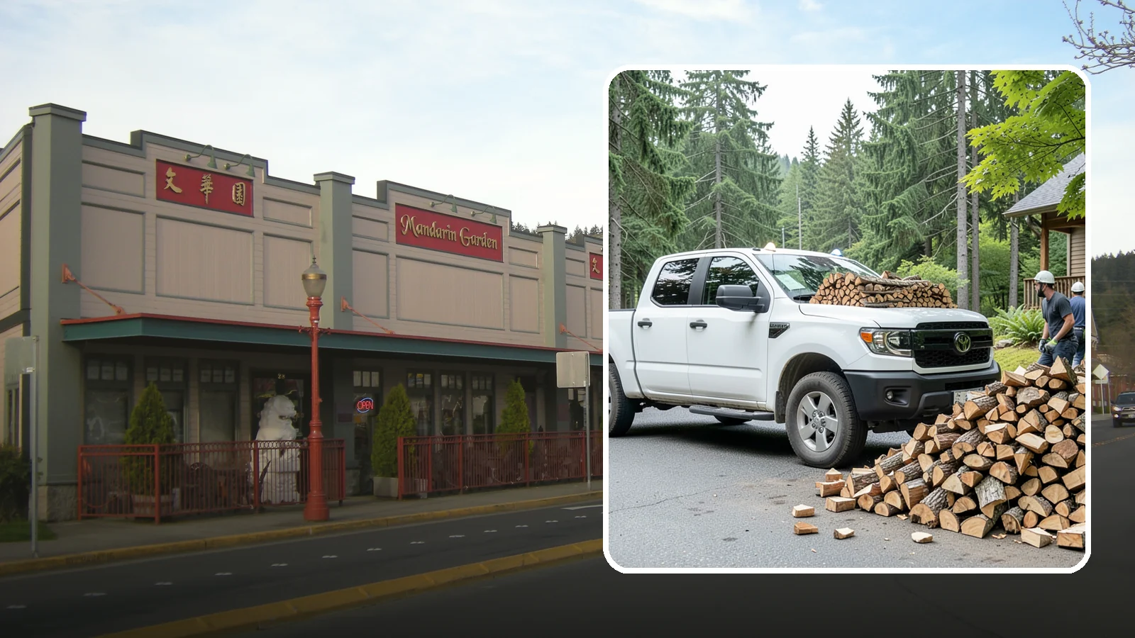 Rural Delivery in Issaquah, King County, WA - Firewood hauled out to rural properties and addresses beyond standard delivery zones.