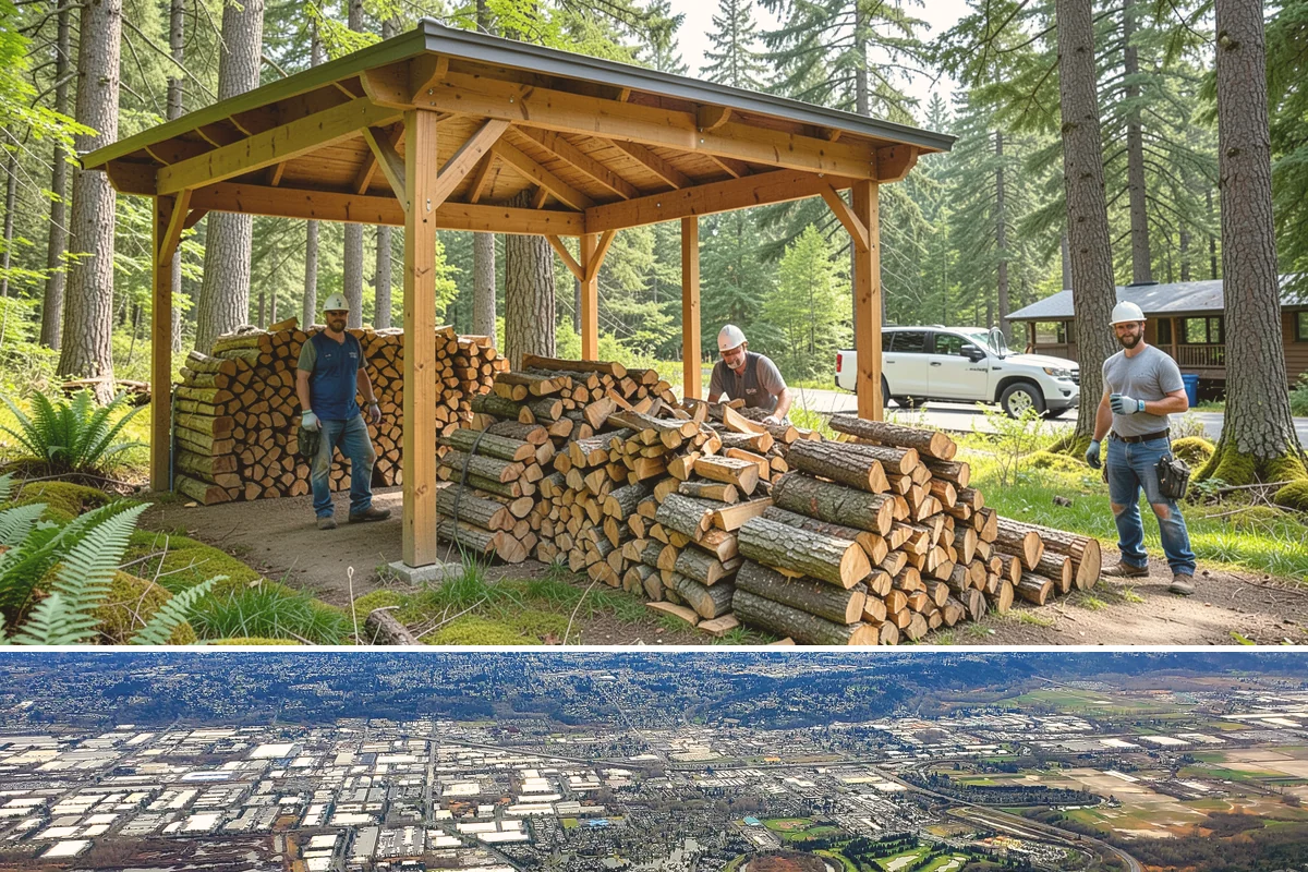 Rural Delivery in Kent, King County, WA - Best arranged before winter, when rural roads grow harder to travel.