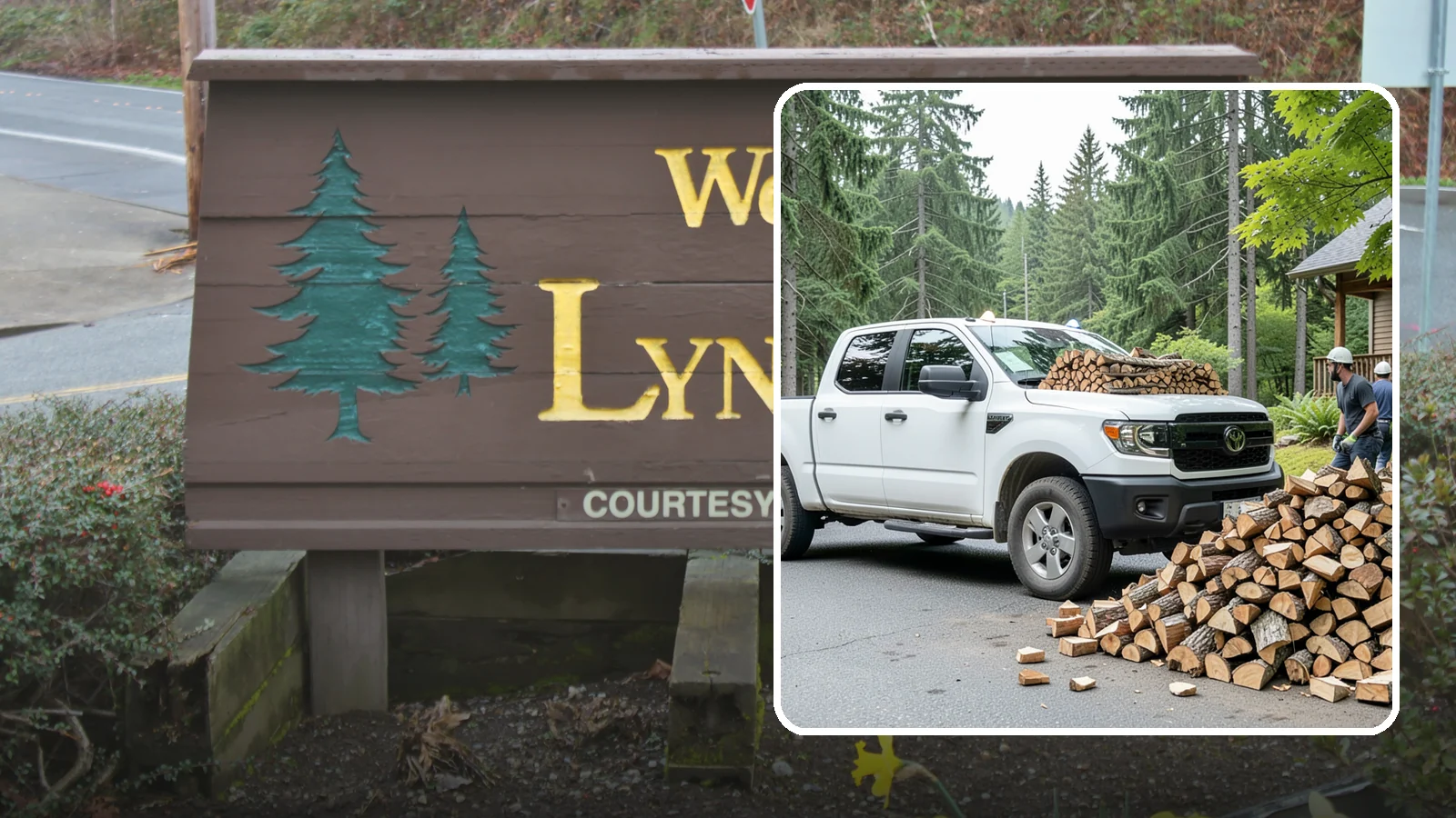 Rural Delivery in Lynnwood, Snohomish County, WA - Firewood hauled out to rural properties and addresses beyond standard delivery zones.