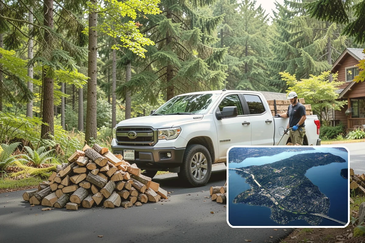 Rural Delivery in Mercer Island, King County, WA - Reaches addresses beyond typical zones