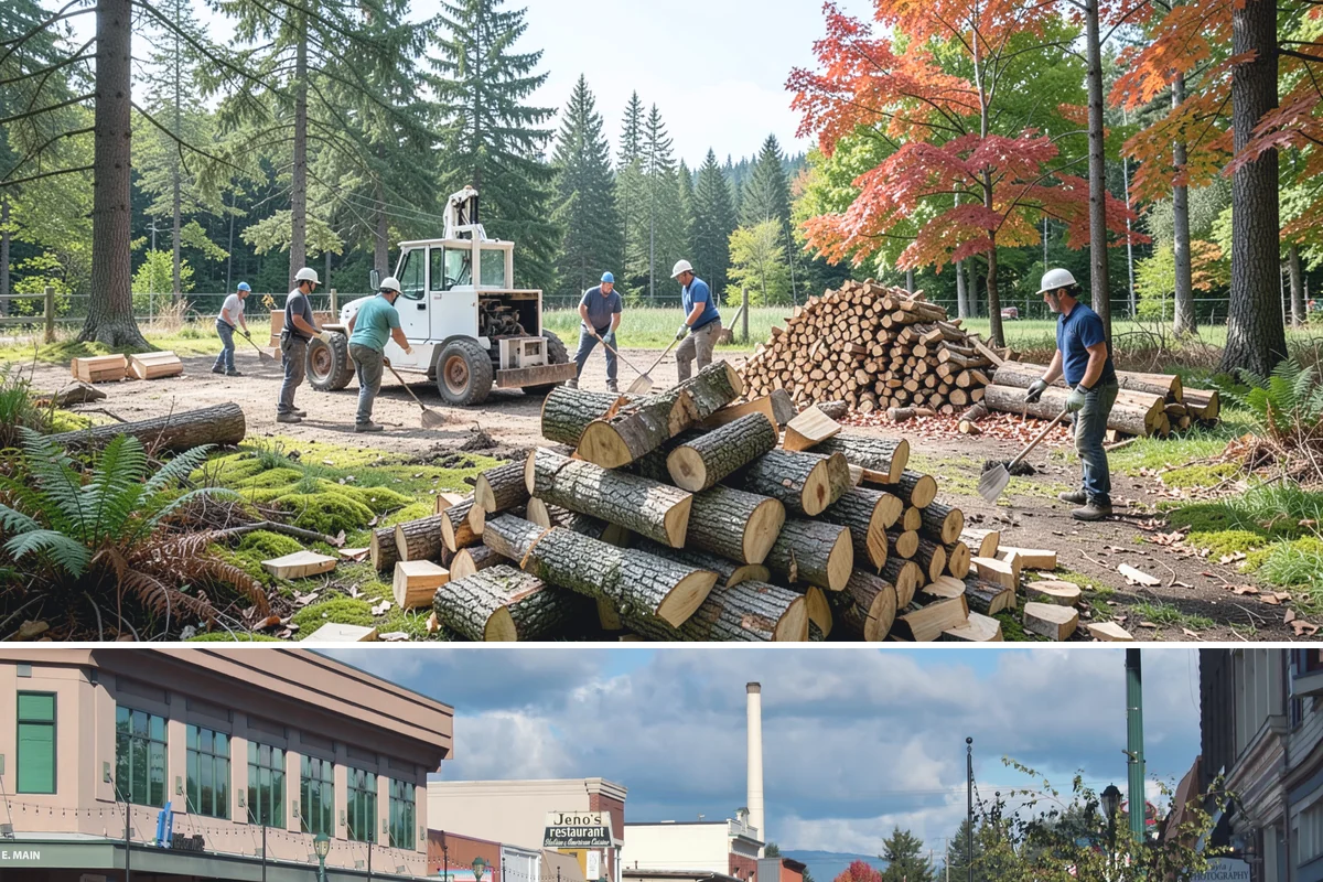 Rural Delivery in Monroe, Snohomish County, WA - Best arranged before winter, when rural roads grow harder to travel.