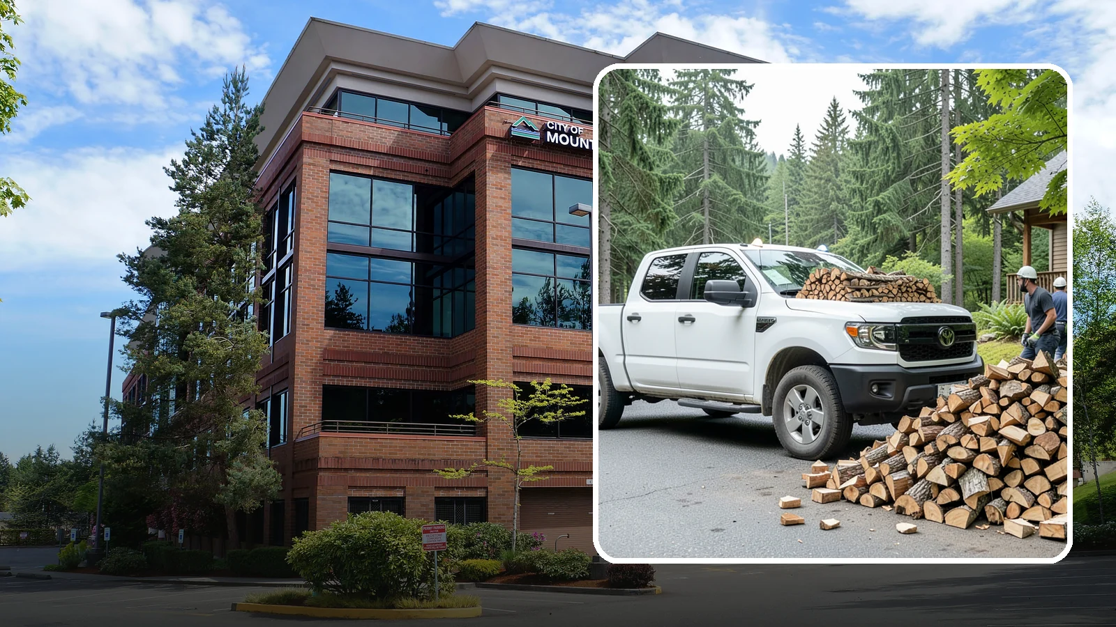Rural Delivery in Mountlake Terrace, Snohomish County, WA - Firewood hauled out to rural properties and addresses beyond standard delivery zones.