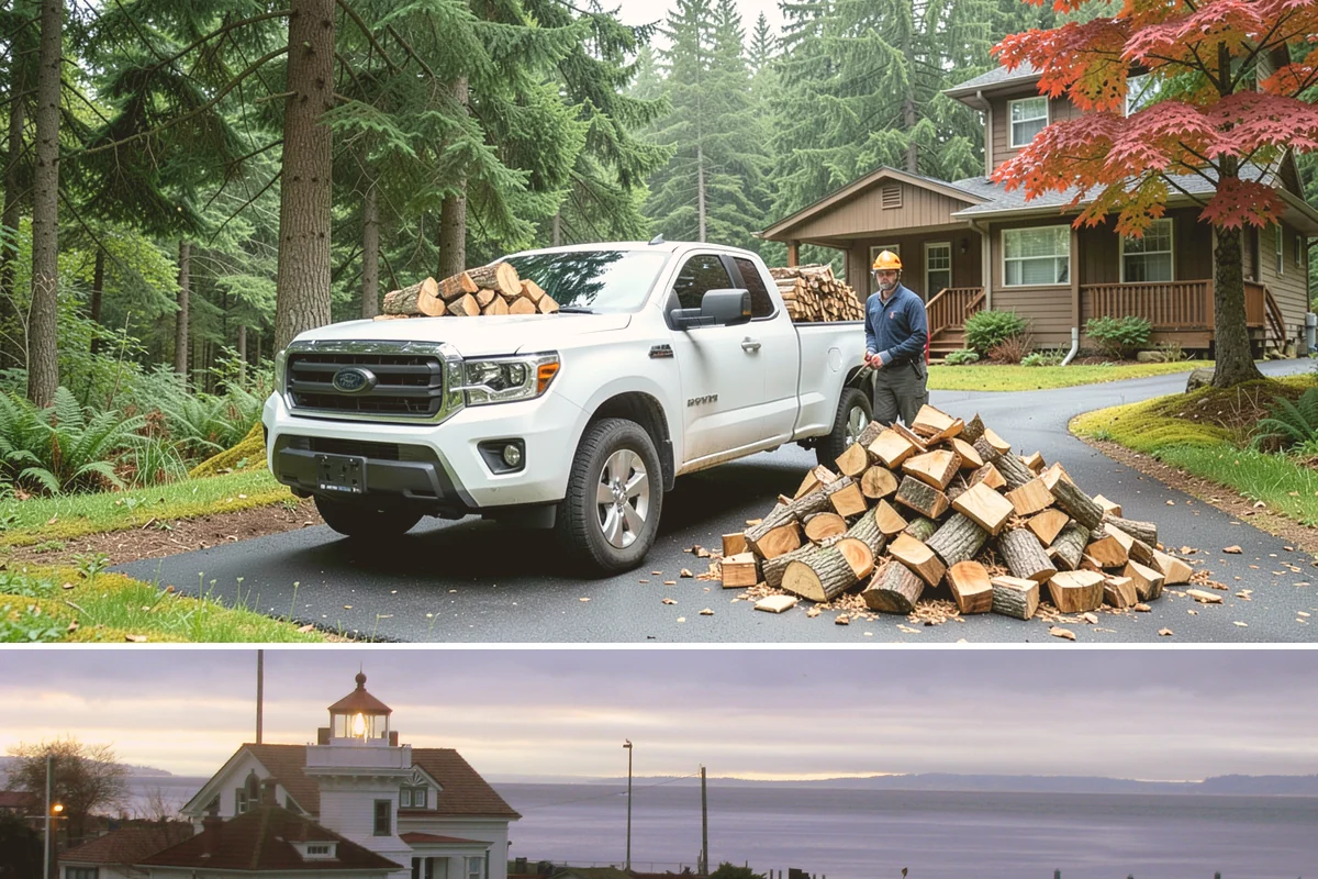 Rural Delivery in Mukilteo, Snohomish County, WA - Best arranged before winter, when rural roads grow harder to travel.