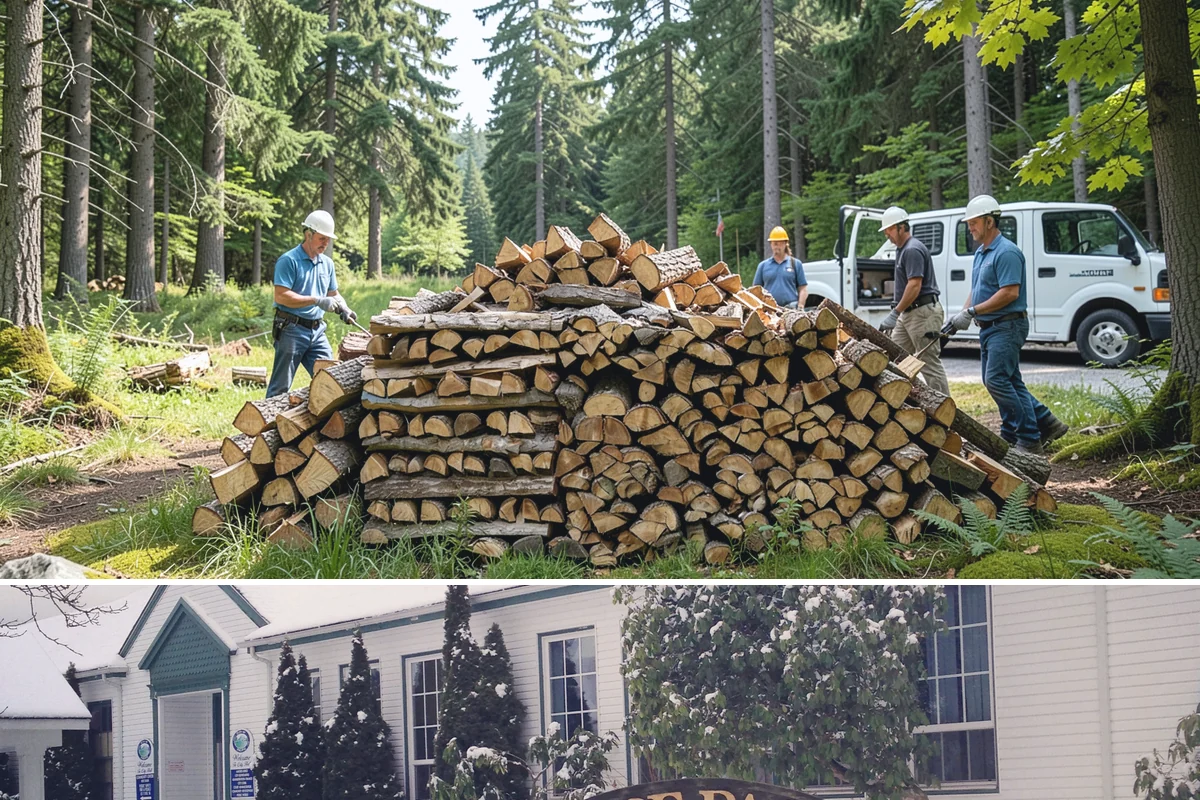 Rural Delivery in Pacific, King County, WA - Best arranged before winter, when rural roads grow harder to travel.