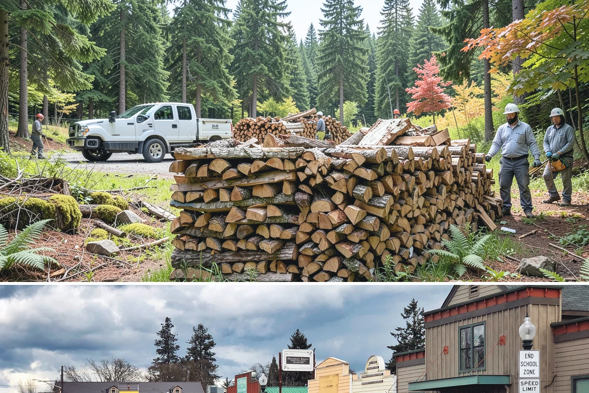 Rural Delivery in Roy, Pierce County, WA - Best arranged before winter, when rural roads grow harder to travel.