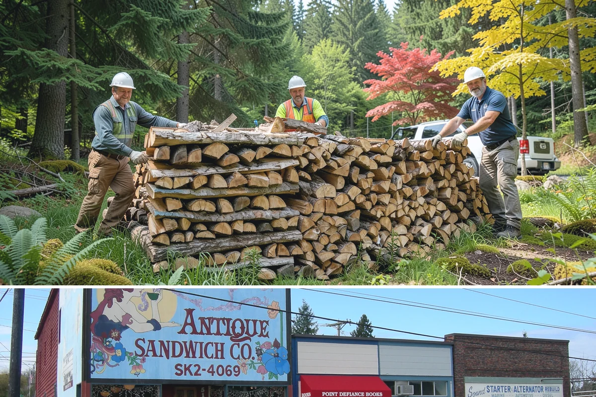Rural Delivery in Ruston, Pierce County, WA - Best arranged before winter, when rural roads grow harder to travel.
