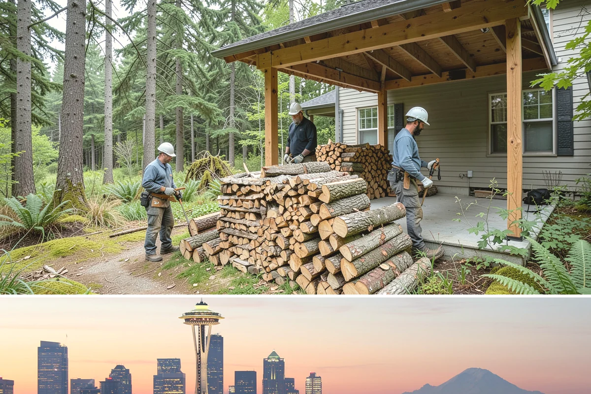 Rural Delivery in Seattle, King County, WA - Best arranged before winter, when rural roads grow harder to travel.