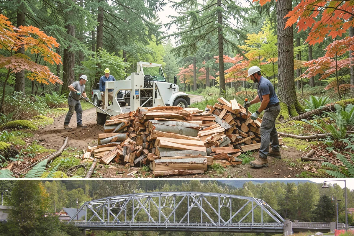 Rural Delivery in Skykomish, King County, WA - Best arranged before winter, when rural roads grow harder to travel.