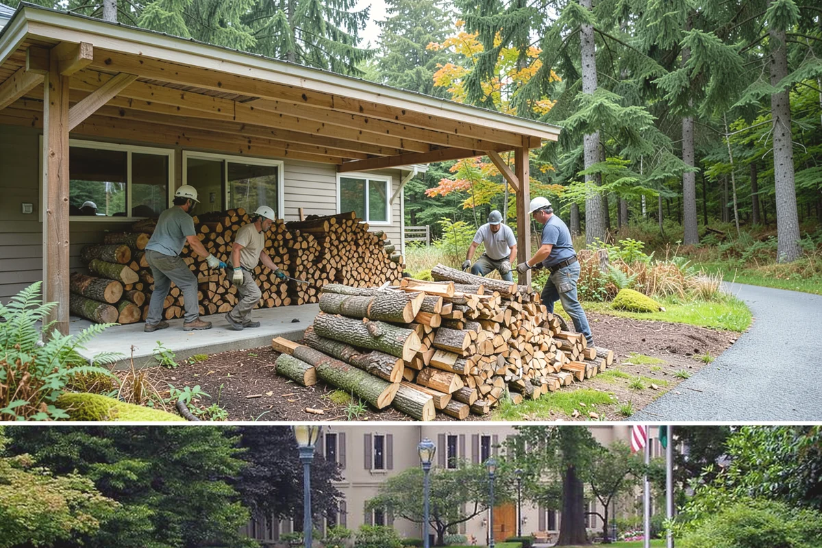 Rural Delivery in Woodinville, King County, WA - Best arranged before winter, when rural roads grow harder to travel.