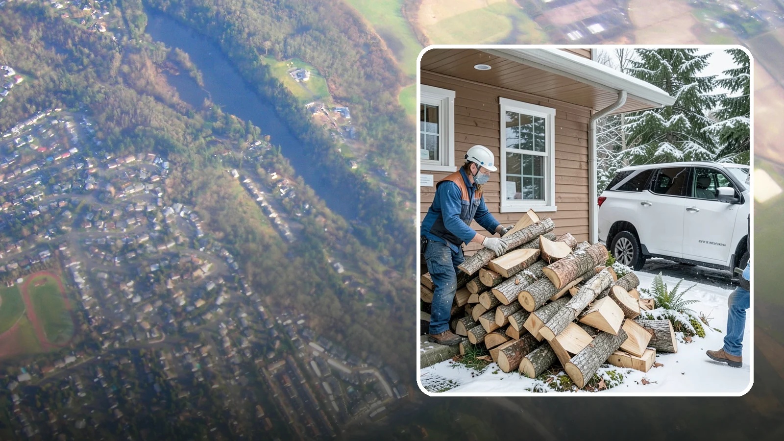Rush Firewood Delivery in Algona, King County, WA - When you need wood immediately, we fast-track your order and deliver it the same day whenever possible.