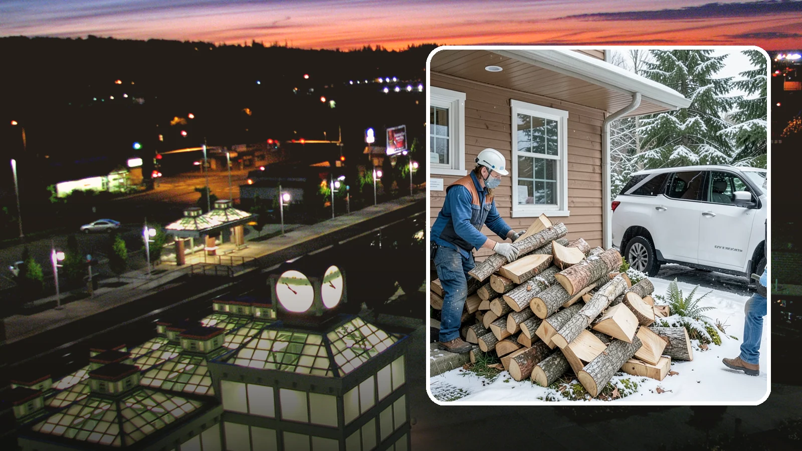 Rush Firewood Delivery in Auburn, King County, WA - When you need wood immediately, we fast-track your order and deliver it the same day whenever possible.