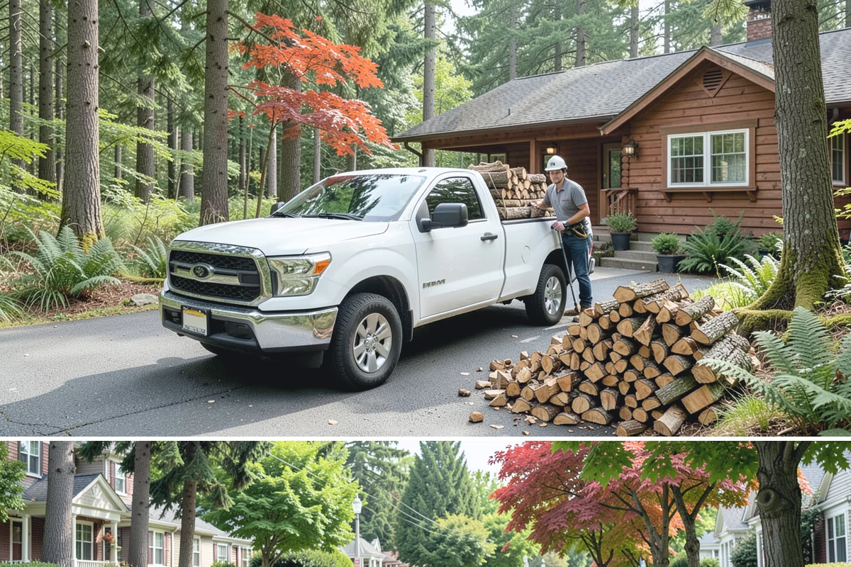 Rush Firewood Delivery in Beaux Arts Village, King County, WA - Rush requests happen year-round but climb through the cold months, so calling as early in the day as possible speeds the...