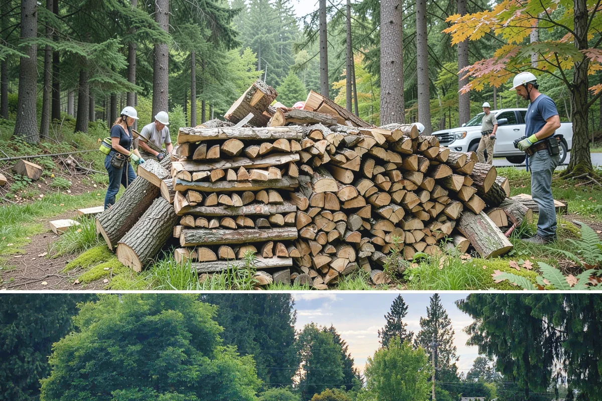 Rush Firewood Delivery in Bonney Lake, Pierce County, WA - Rush requests happen year-round but climb through the cold months, so calling as early in the day as possible speeds the...