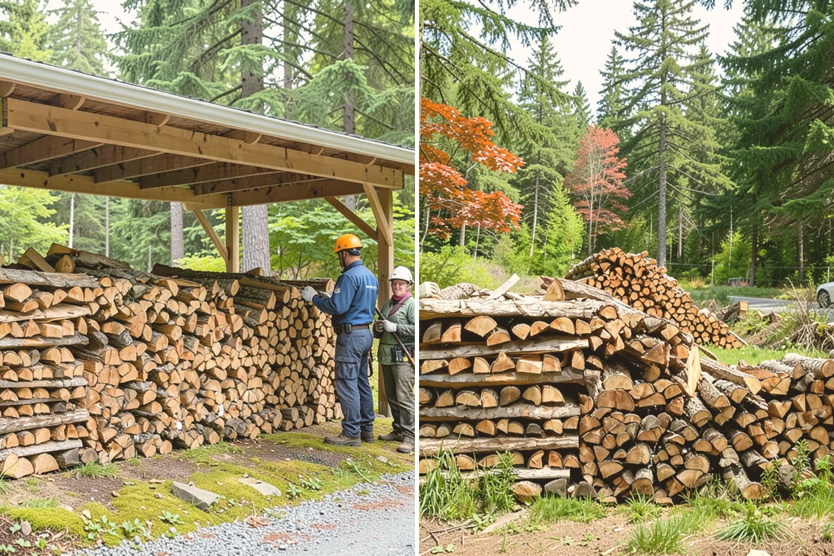 Rush Firewood Delivery in Bothell, King County, WA - Take your rush request and confirm quantity and address