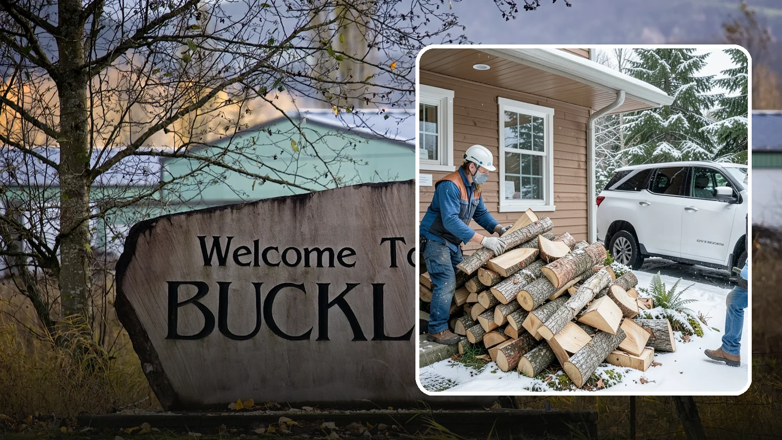 Rush Firewood Delivery in Buckley, Pierce County, WA - When you need wood immediately, we fast-track your order and deliver it the same day whenever possible.