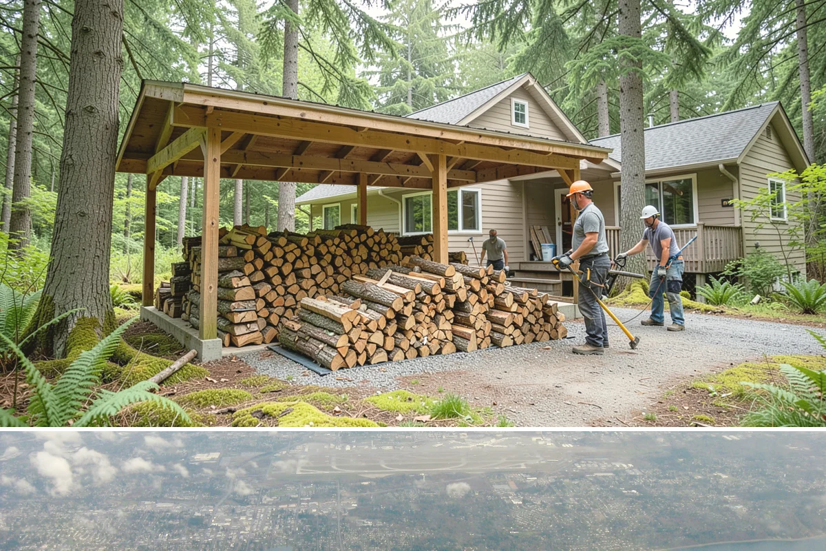 Rush Firewood Delivery in Burien, King County, WA - Rush requests happen year-round but climb through the cold months, so calling as early in the day as possible speeds the...