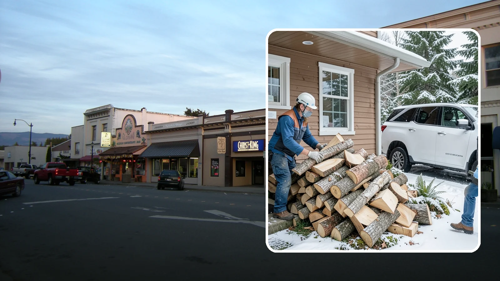 Rush Firewood Delivery in Burlington, Skagit County, WA - When you need wood immediately, we fast-track your order and deliver it the same day whenever possible.