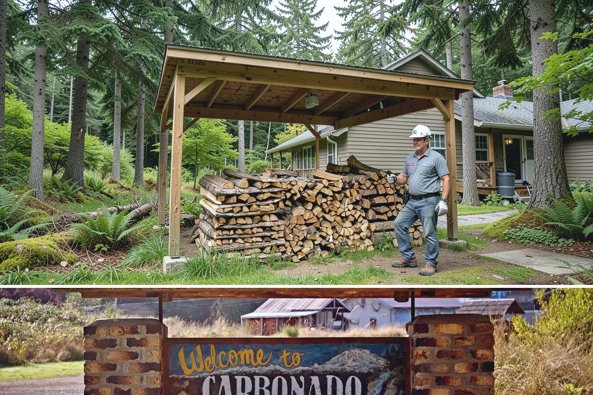 Rush Firewood Delivery in Carbonado, Pierce County, WA - Rush requests happen year-round but climb through the cold months, so calling as early in the day as possible speeds the...