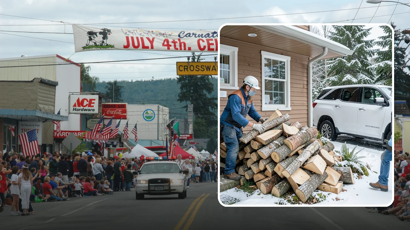 Rush Firewood Delivery in Carnation, King County, WA - When you need wood immediately, we fast-track your order and deliver it the same day whenever possible.