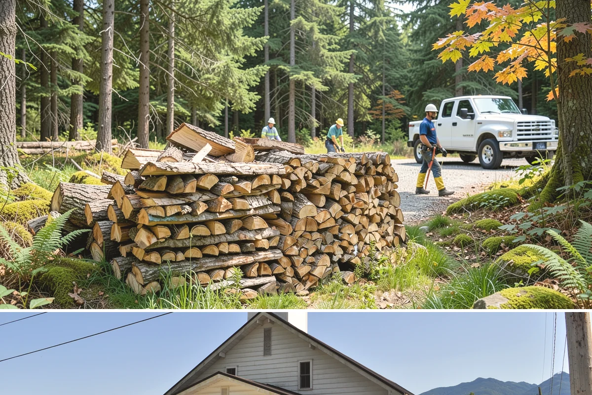 Rush Firewood Delivery in Concrete, Skagit County, WA - Rush requests happen year-round but climb through the cold months, so calling as early in the day as possible speeds the...