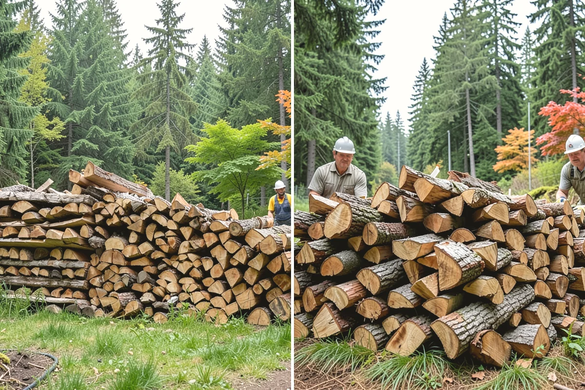 Rush Firewood Delivery in Covington, King County, WA - Take your rush request and confirm quantity and address
