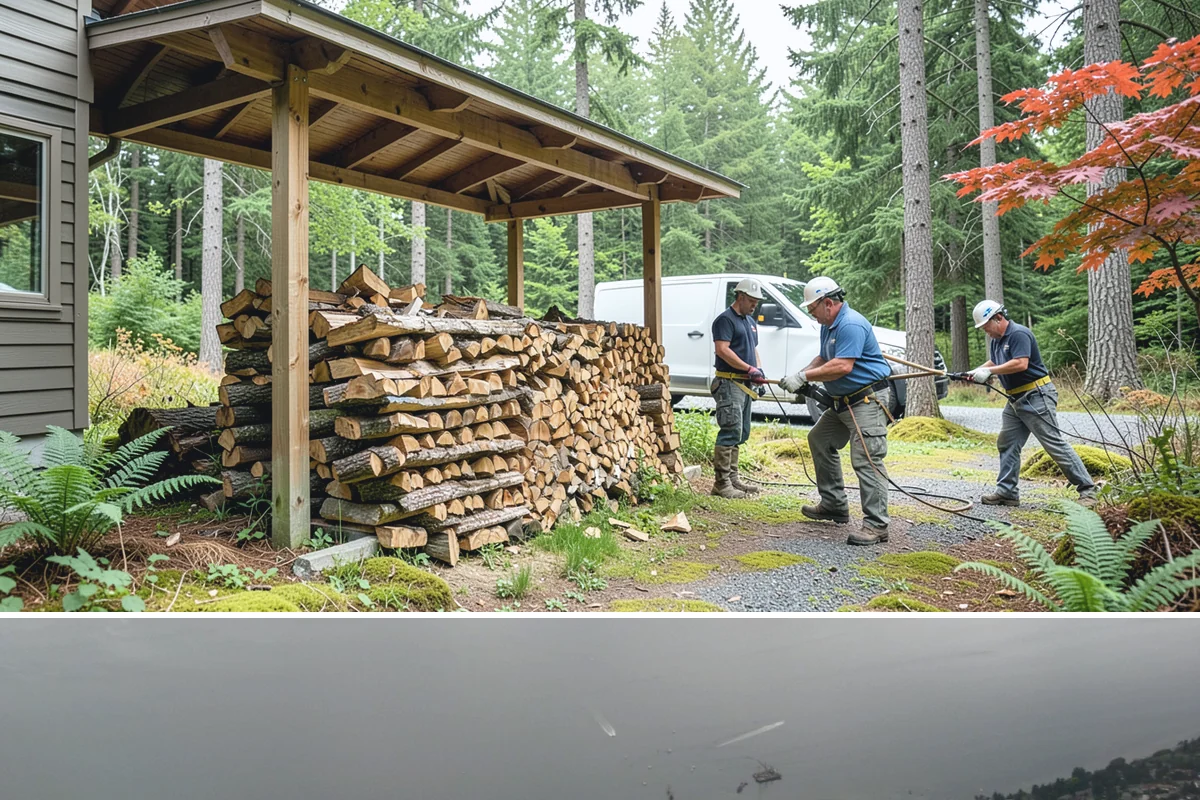 Rush Firewood Delivery in Des Moines, King County, WA - Rush requests happen year-round but climb through the cold months, so calling as early in the day as possible speeds the...